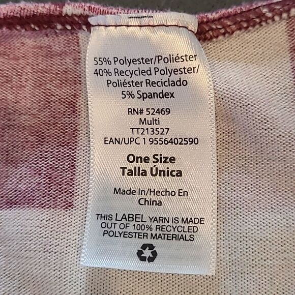 Buffalo check one size open front cover all - Picture 6 of 6